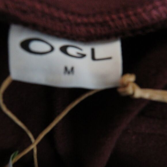 OGL EcoMousse MaxWarm Cozy Thermal Brushed High Waist Flare Pants Berry Sz M - Picture 13 of 13